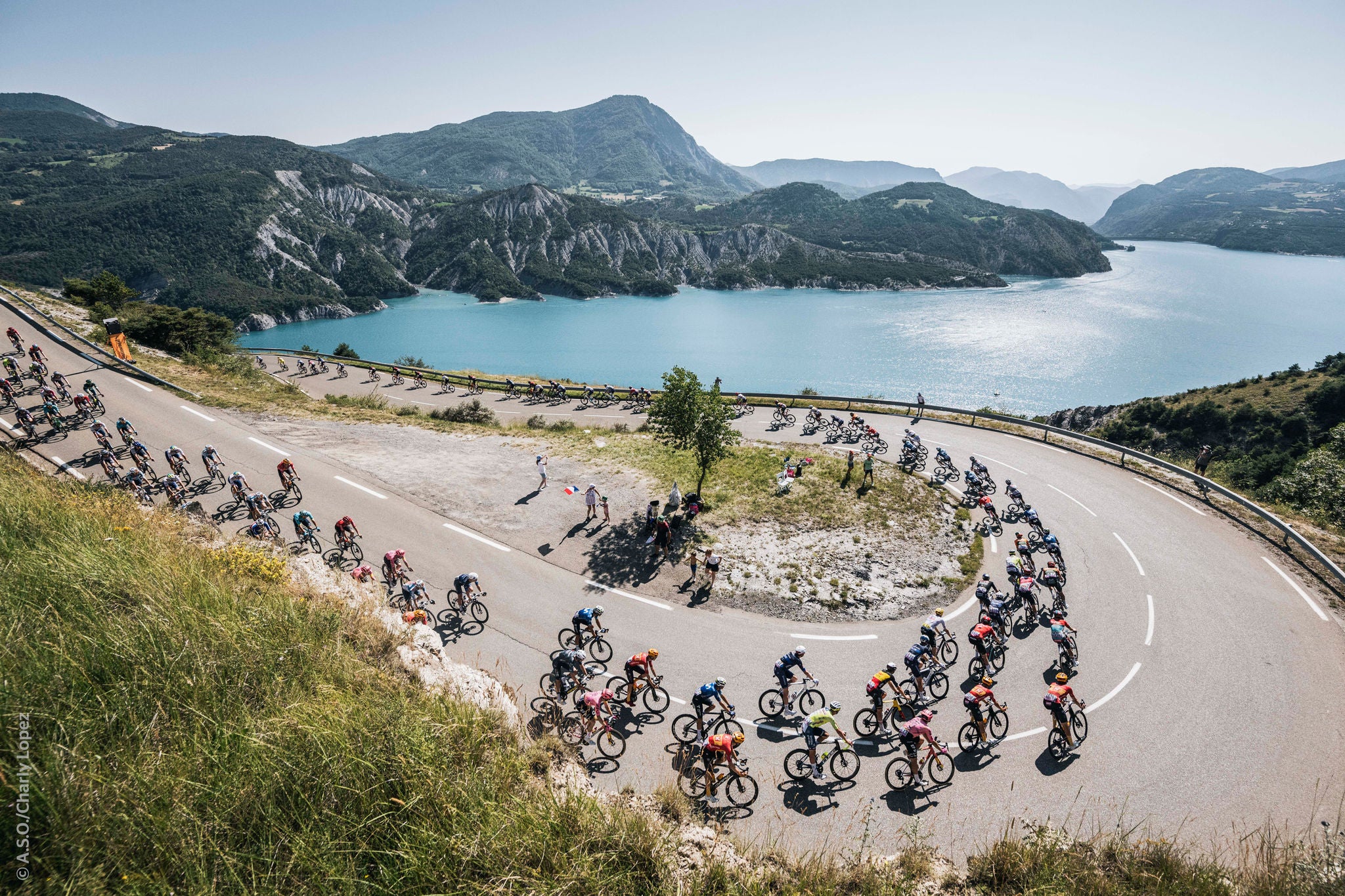 Tour de France 2024 - 18. etapa - Gap/Bercelonnette A.S.O. Charly Lopez Tour de France 2024 - Étape 18 - Gap / Bercelonnette