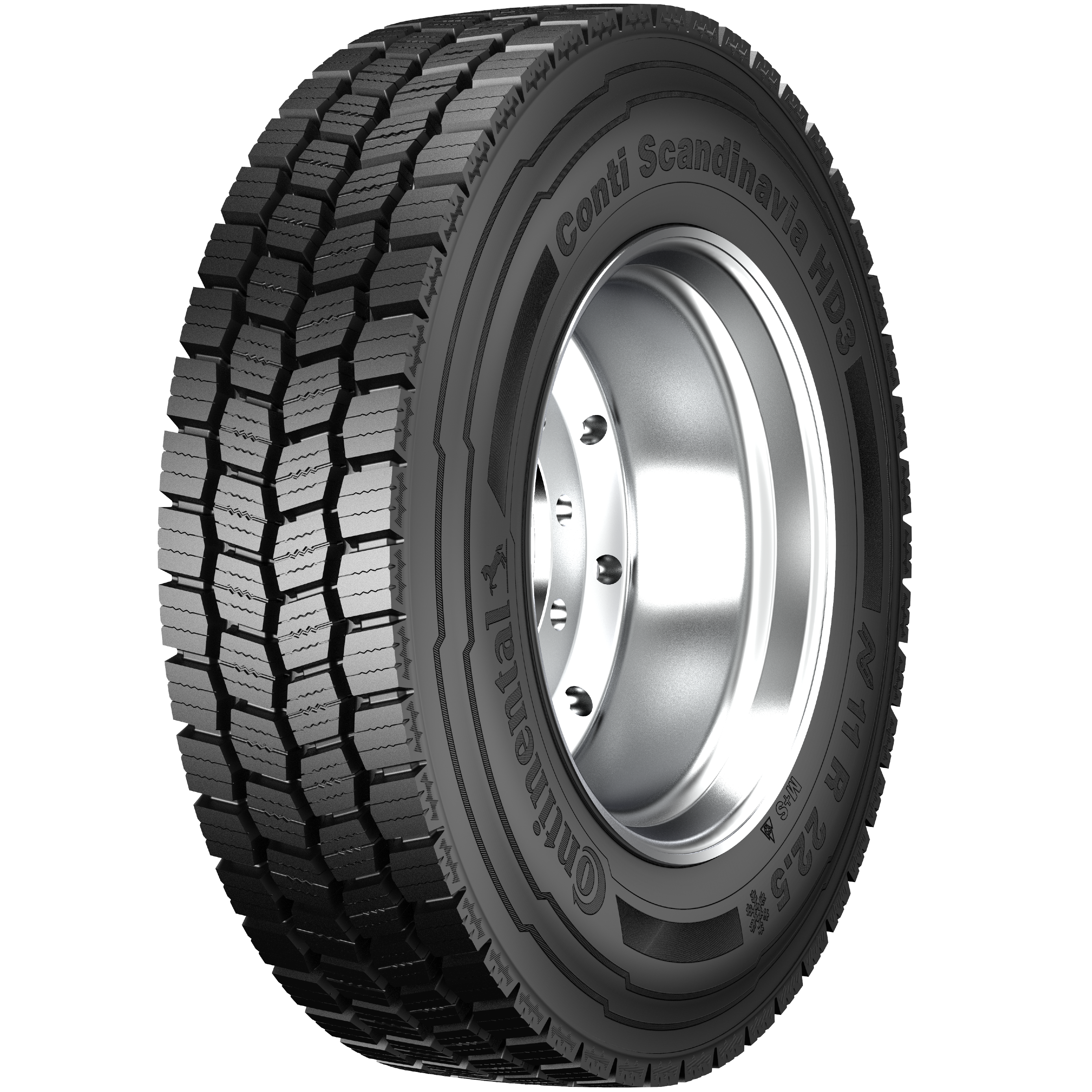 Application: Drive axle tire for extreme weather conditions