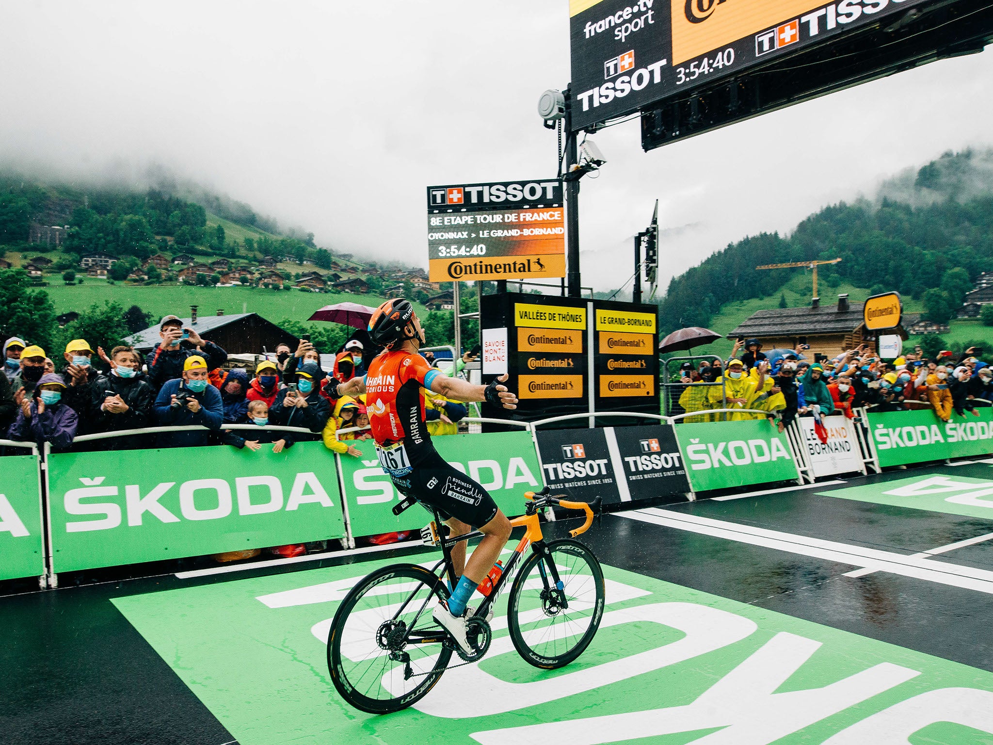 Tour de France Continental tires