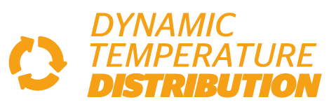 (imagen del logotipo de distribución dinámica de temperatura)