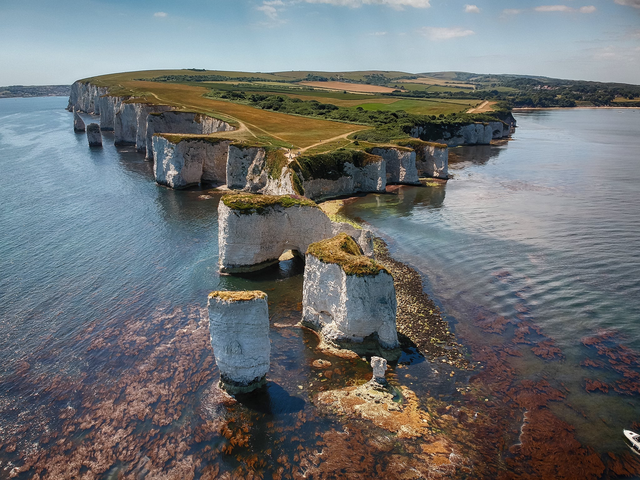 Stunning coastline in Dorset