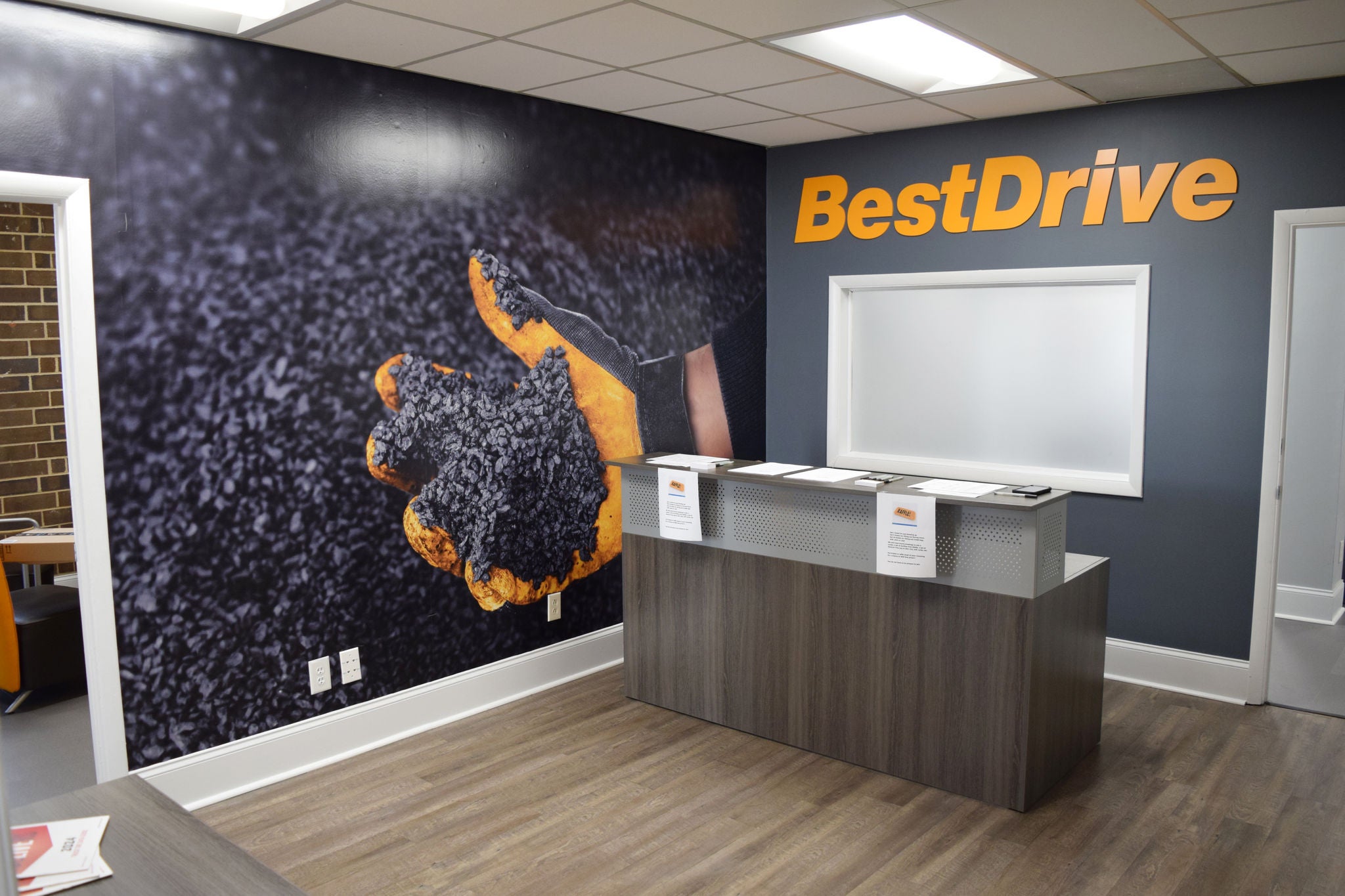 Inside view of the BestDrive location in Charlotte, NC.