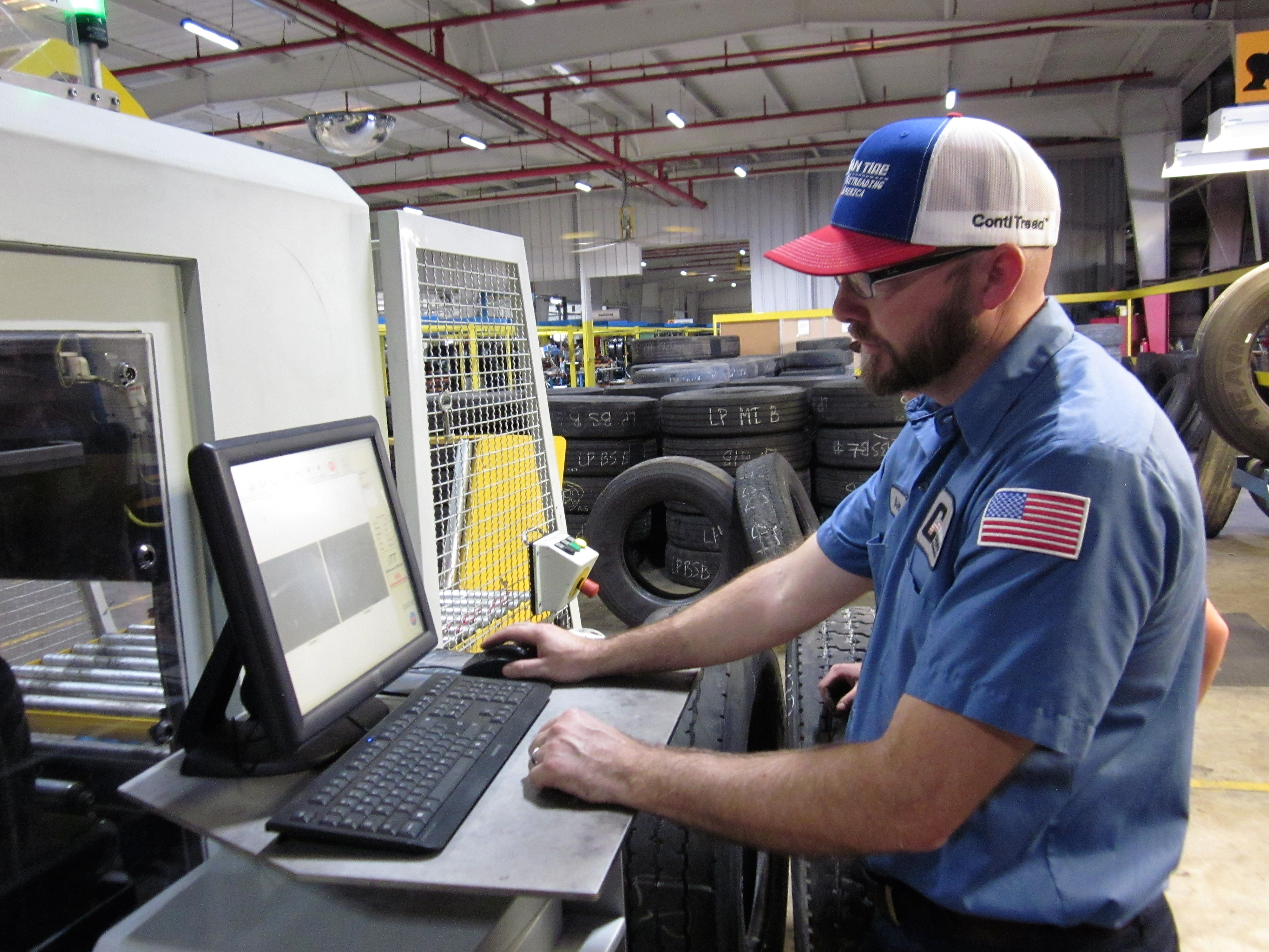 Alex Conlan uses ContiPressureCheck to monitor tire performance