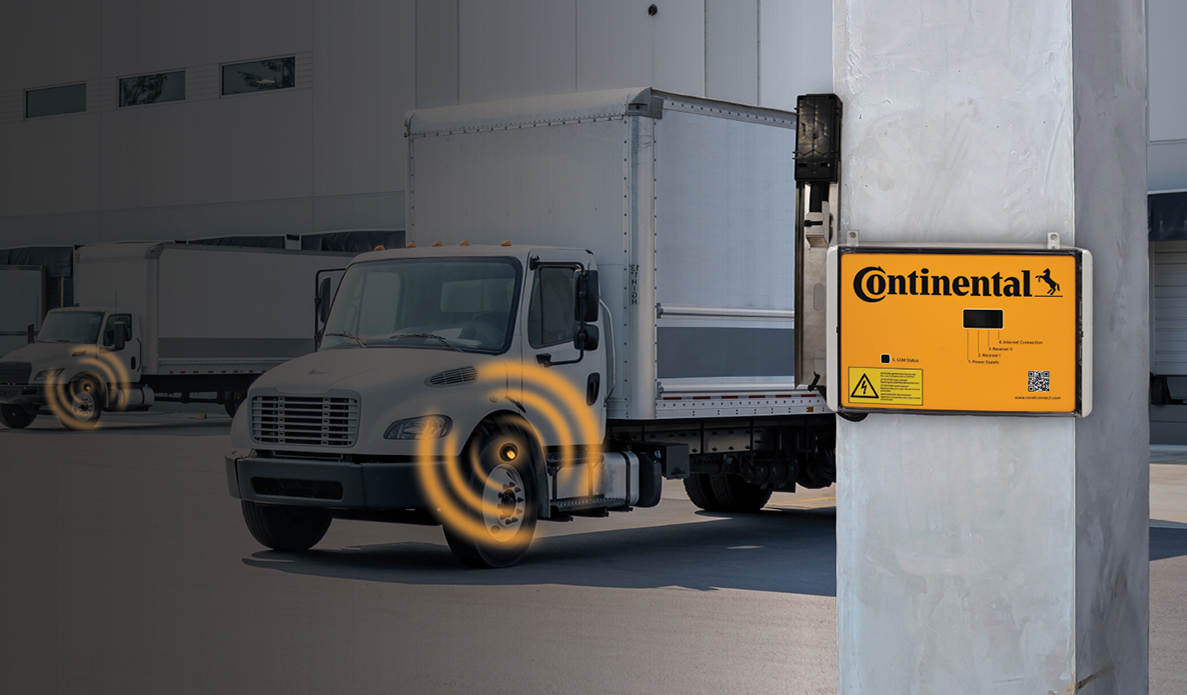 The ContiConnect® Yard Reader is ideal for trucks regularly returning to a depot, fueling station, yard, or home base.