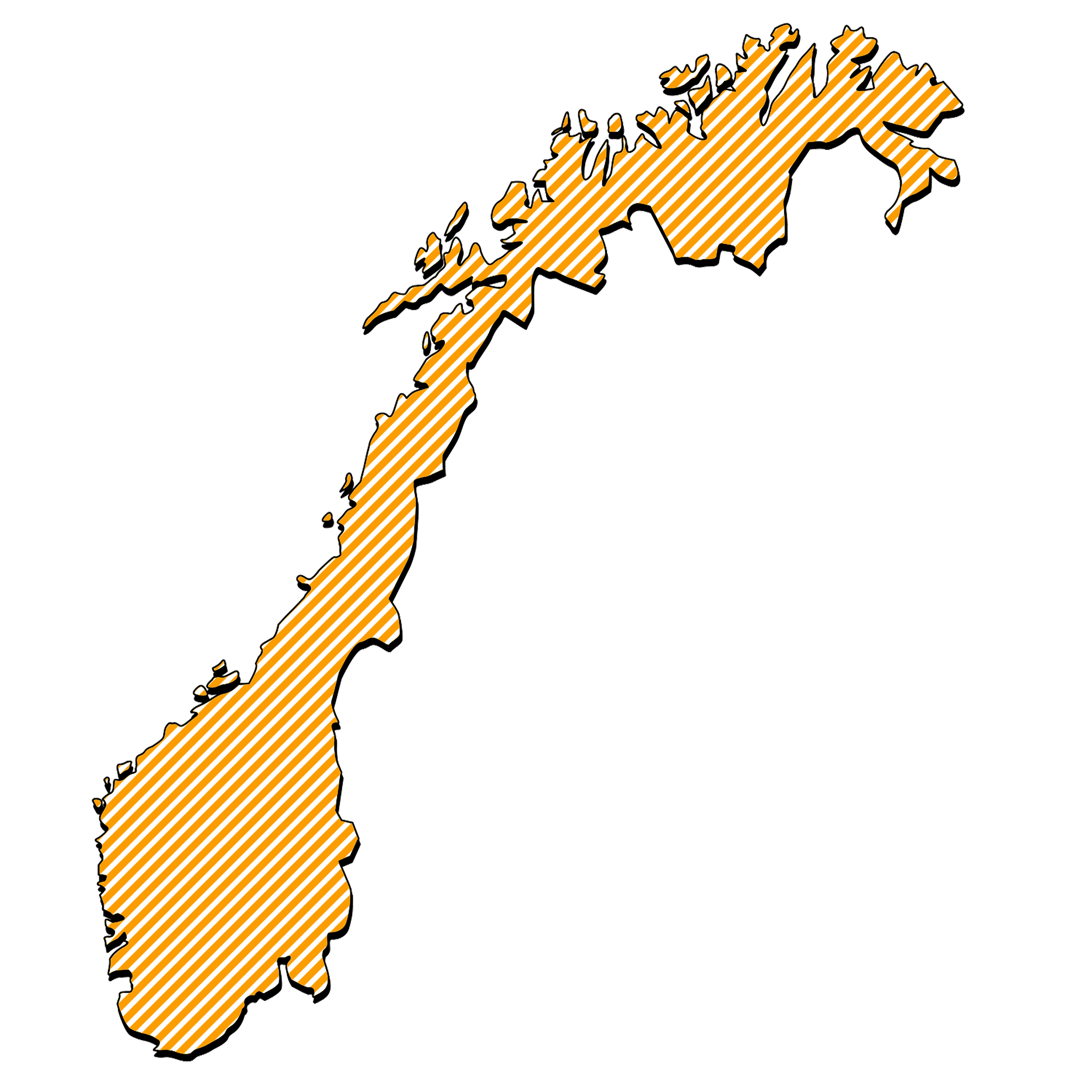 Map of Norway