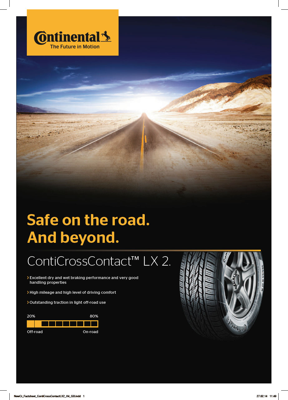 ContiCrossContact™ LX 2 | tyres Continental